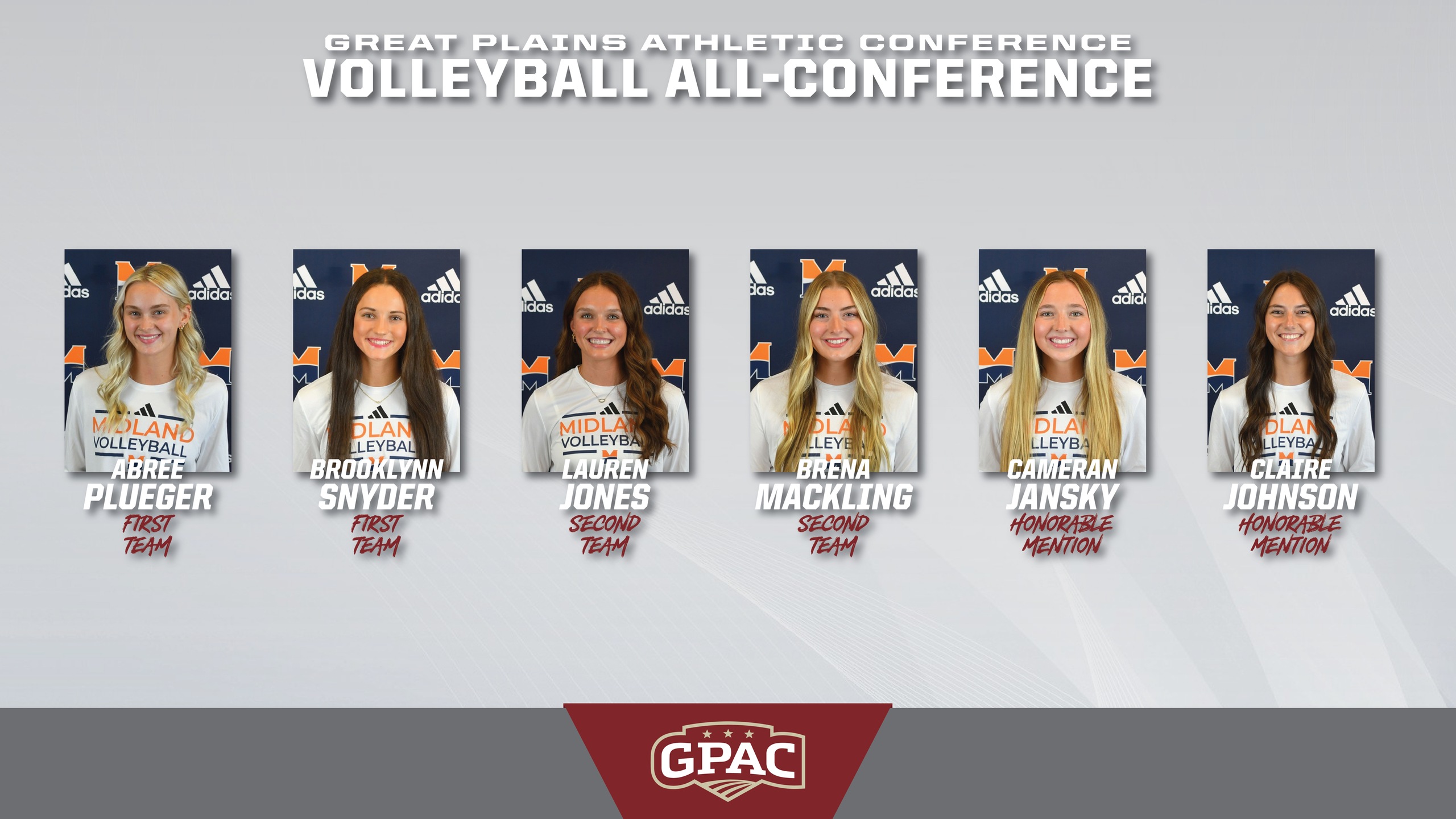 Six Warriors Earn All-GPAC Recognition