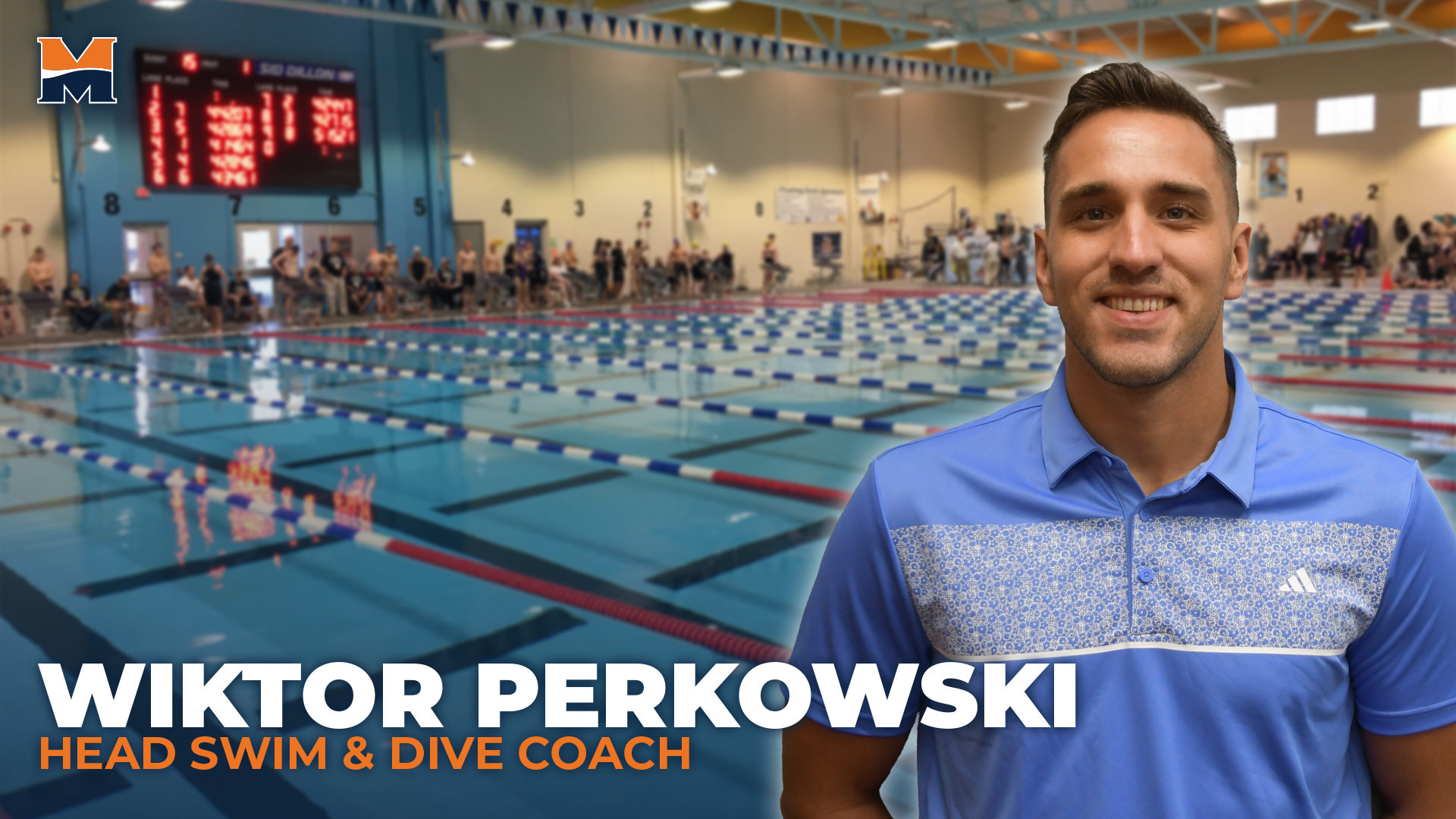 Perkowski Named Head Coach of Swim and Dive Program
