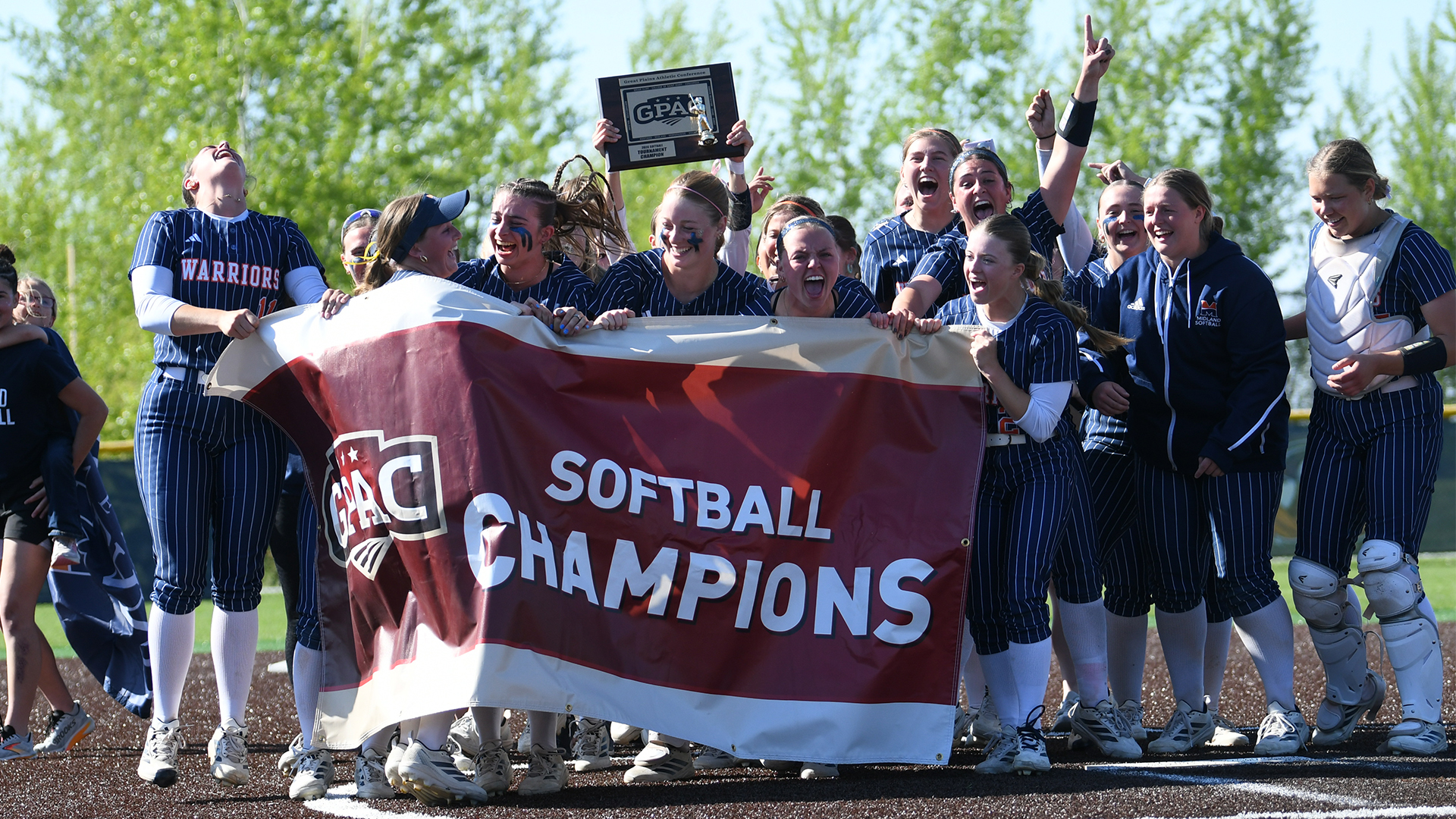 Warriors Battle Back to Win GPAC Tournament Championship