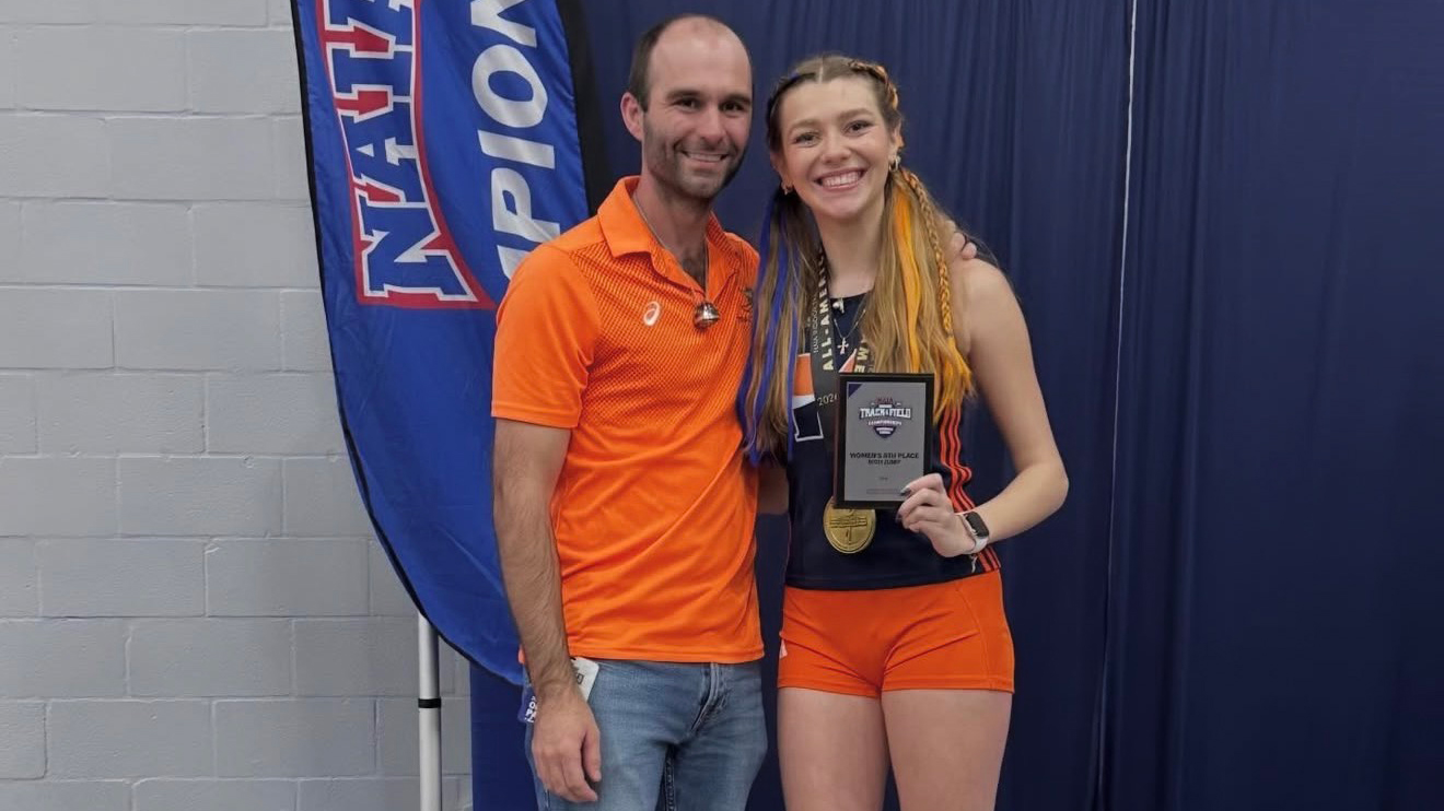 Midland Indoor Track Season Concludes with All-American Honors for Hardy