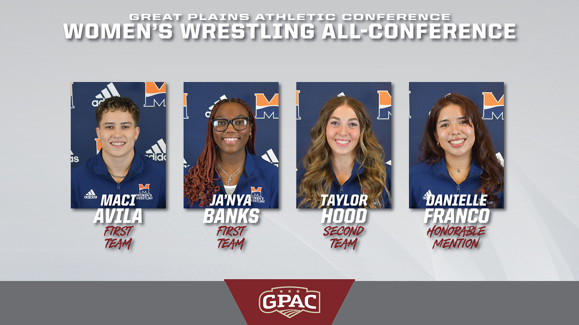 Warriors Earn Four All-GPAC Recognitions